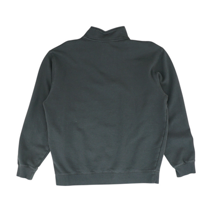 Charcoal Solid 1/4 Zip Pullover