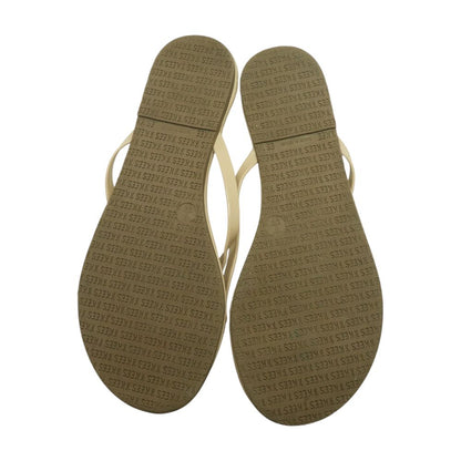 Beige Flip Flop Sandals