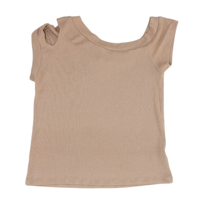 Brown Tank Knit Top