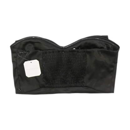 Black Cropped Blouse