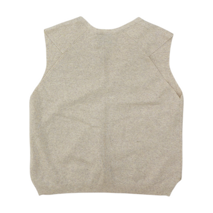 Beige Vest Sweater