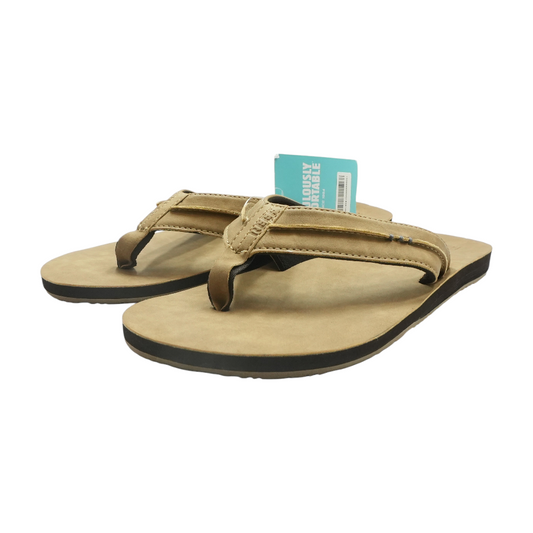 Tan Flip-Flop Sandals