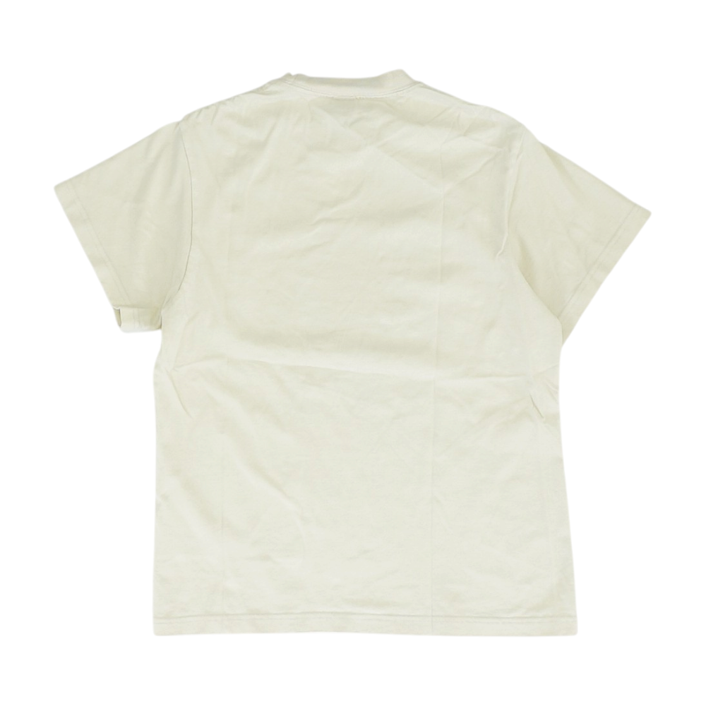 Beige Solid T-Shirt