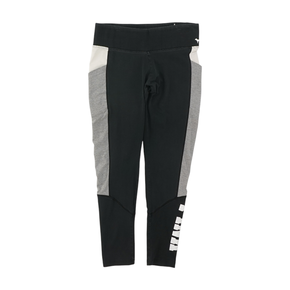 Black Color Block Active Leggings