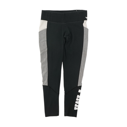 Black Color Block Active Leggings