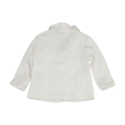 White Solid Sport Coat