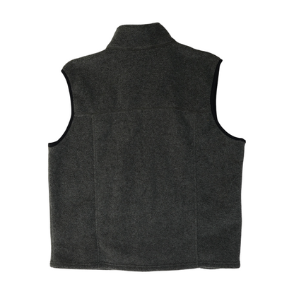 Gray Tall Solid Vest