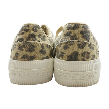 Tan Low-Top Athletic Shoes