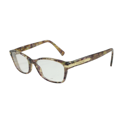 Confetti Light Brown Rectangle Prescription Eyewear