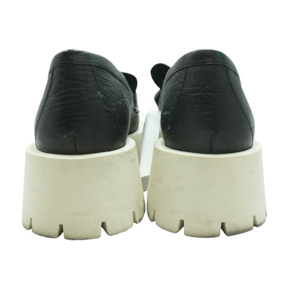 Black Slip-On Flats
