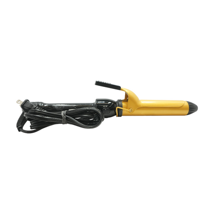 Gold Ceramic Tourmaline Professional Curling Iron