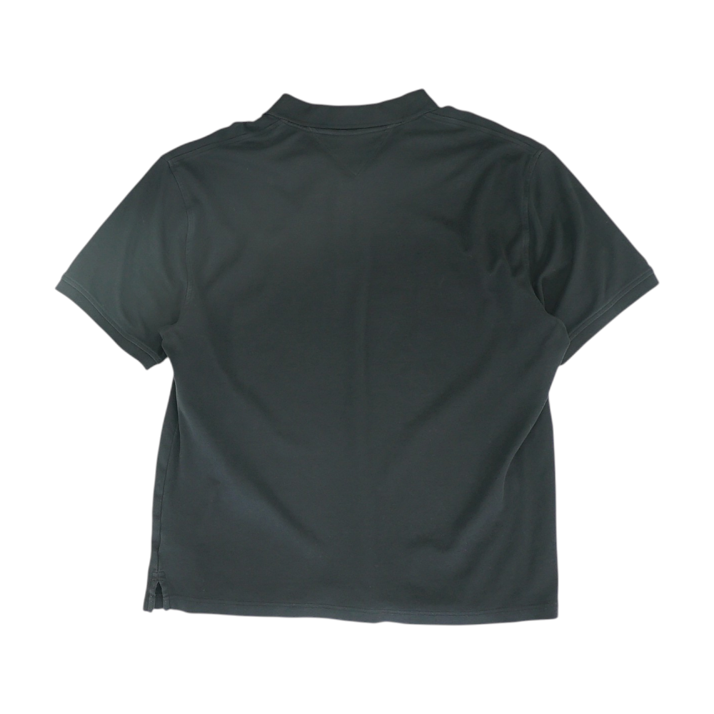 Black Solid 1/4 Zip Pullover