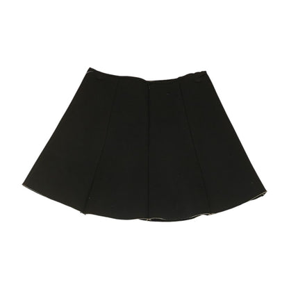 Black Misc Mini Skirt