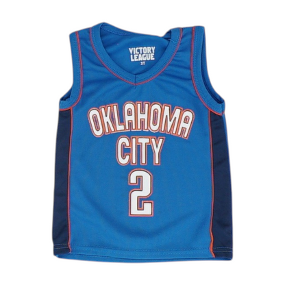 Boys' Blue Sleeveless Jersey