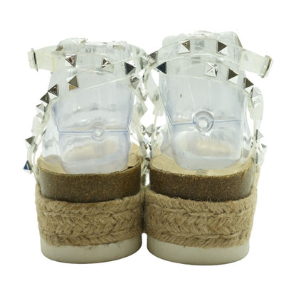 Clear Platform Sandals