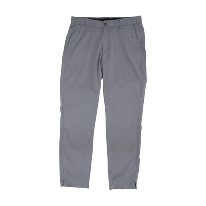 Gray Herringbone Regular Pants