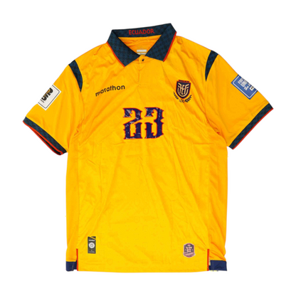 Men's Yellow Ecuador Short Sleeve Jersey