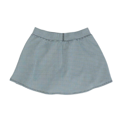 Black Houndstooth Mini Skort
