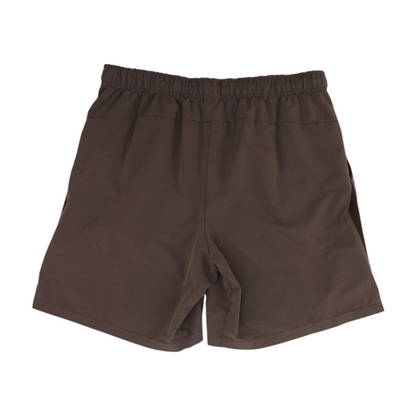 Brown Active Shorts