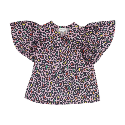 Multi Animal Print Blouse