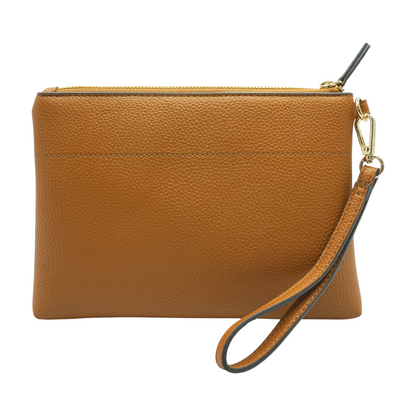 Tan Wristlet Wallet