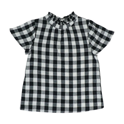 Black Check Dress