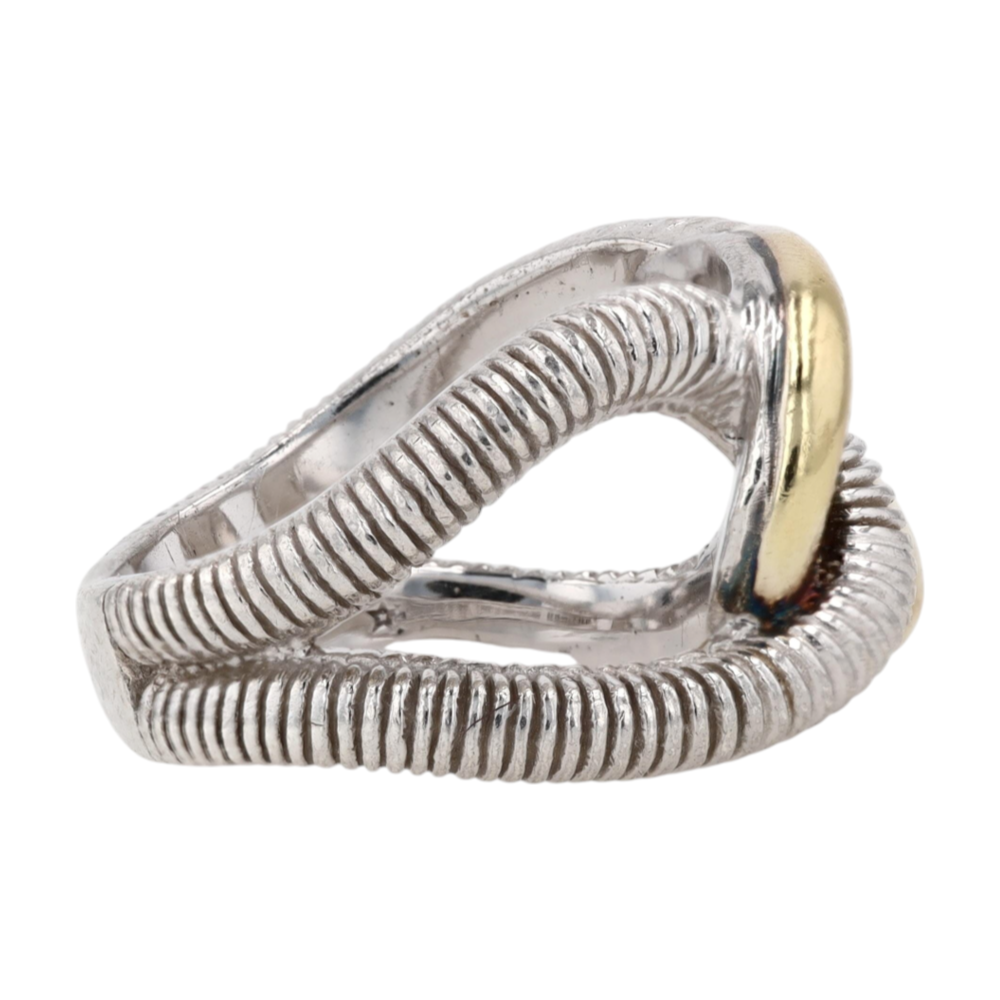 Judith Ripka Sterling Silver Fashion Ring – Image 4
