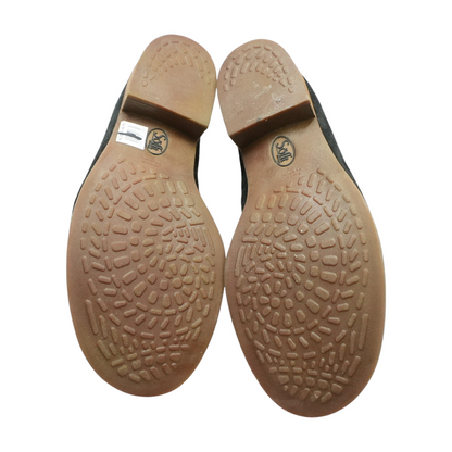 Black Slip-On Flats