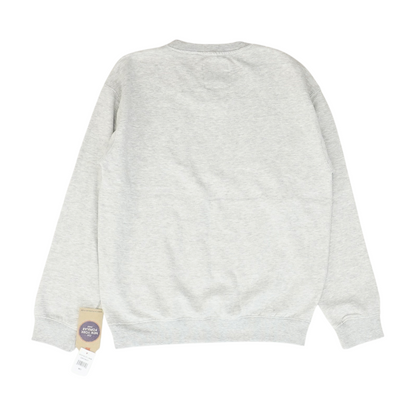 Gray Solid Sweatshirt Pullover
