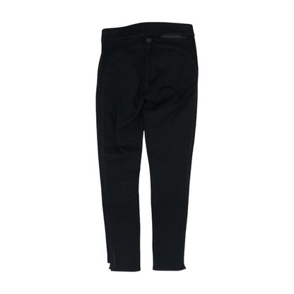 Black Solid Pants