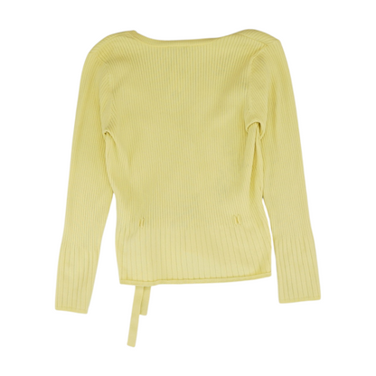 Yellow Cardigan Sweater