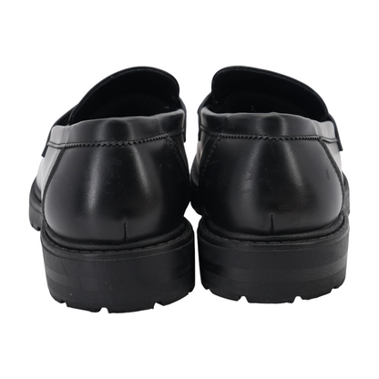 Black Slip-On Casual Shoes
