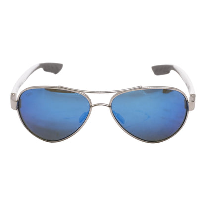 Silver Loreto Aviator Sunglasses