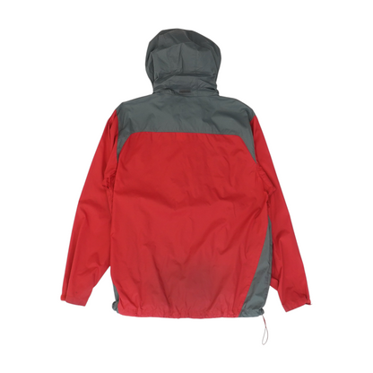 Red Color Block Active Jacket
