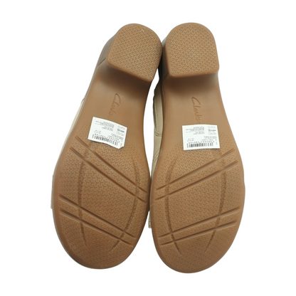 Beige Heeled Sandals