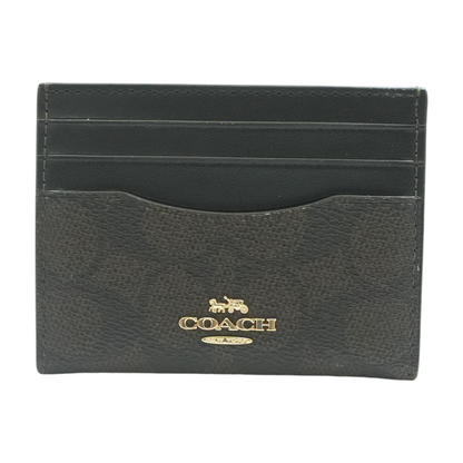 Brown Card Case Wallet