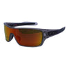 Gray Turbine Rotor Rectangle Sunglasses