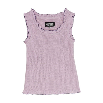 Pink Solid Sleeveless Blouse