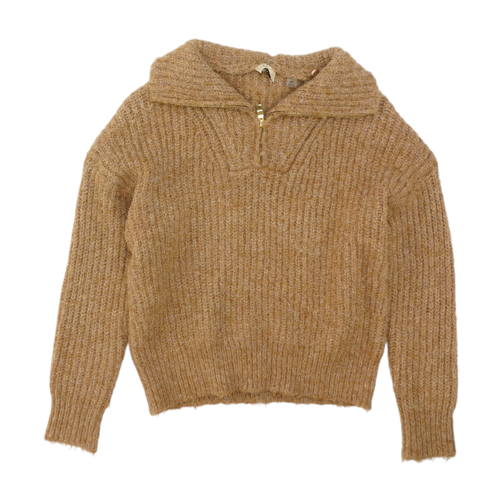 Brown 1/4 Zip Sweater