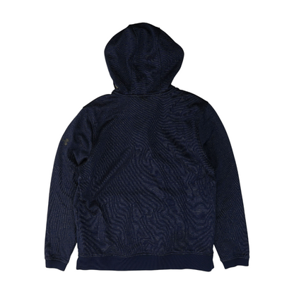 Navy Striped 1/4 Zip Pullover