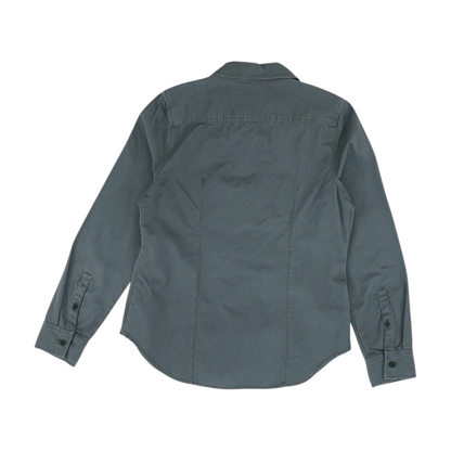 Gray Button Down