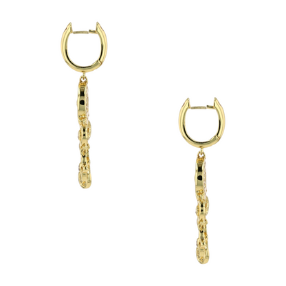 Costume Cubic Zirconia Dangle Earrings
