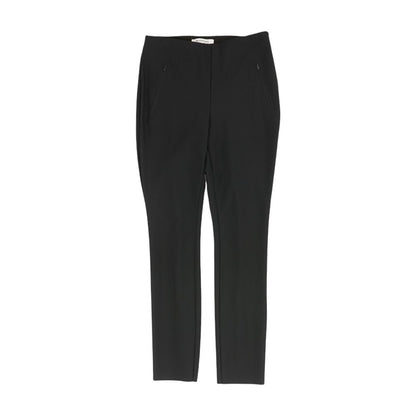 Black Solid Pants