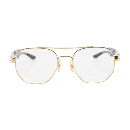 Gold RB 8418 Aviator Prescription Eyewear