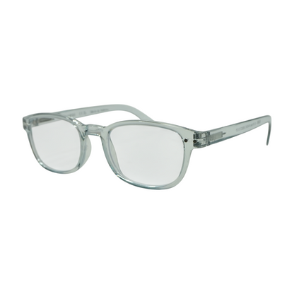 Clear LMSBC237_15 Oval Reading Glasses