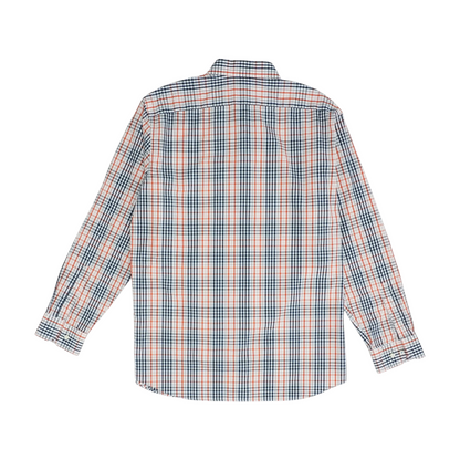 Multi Plaid Long Sleeve Button Down