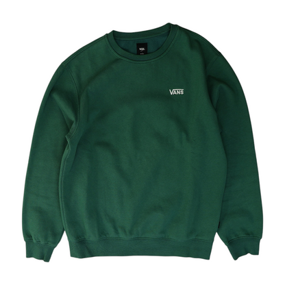 Green Solid Sweatshirt Pullover