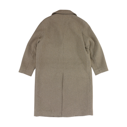 Beige Solid Coat