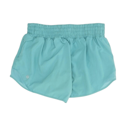 Blue Solid Active Shorts