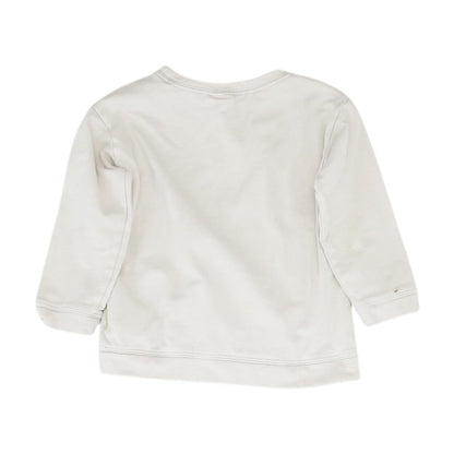 Beige Character Knit Top